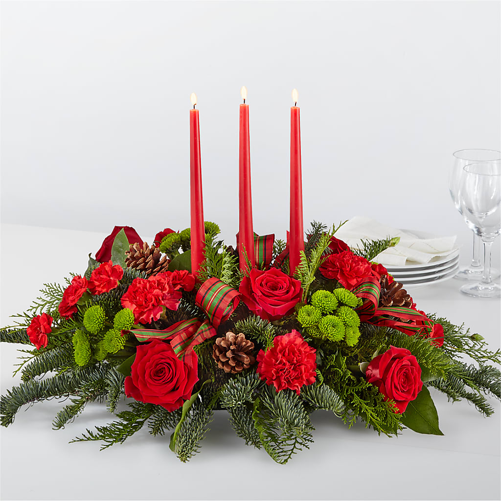 By the Candlelight Centerpiece – Rhea Flower Shop, Toronto ON