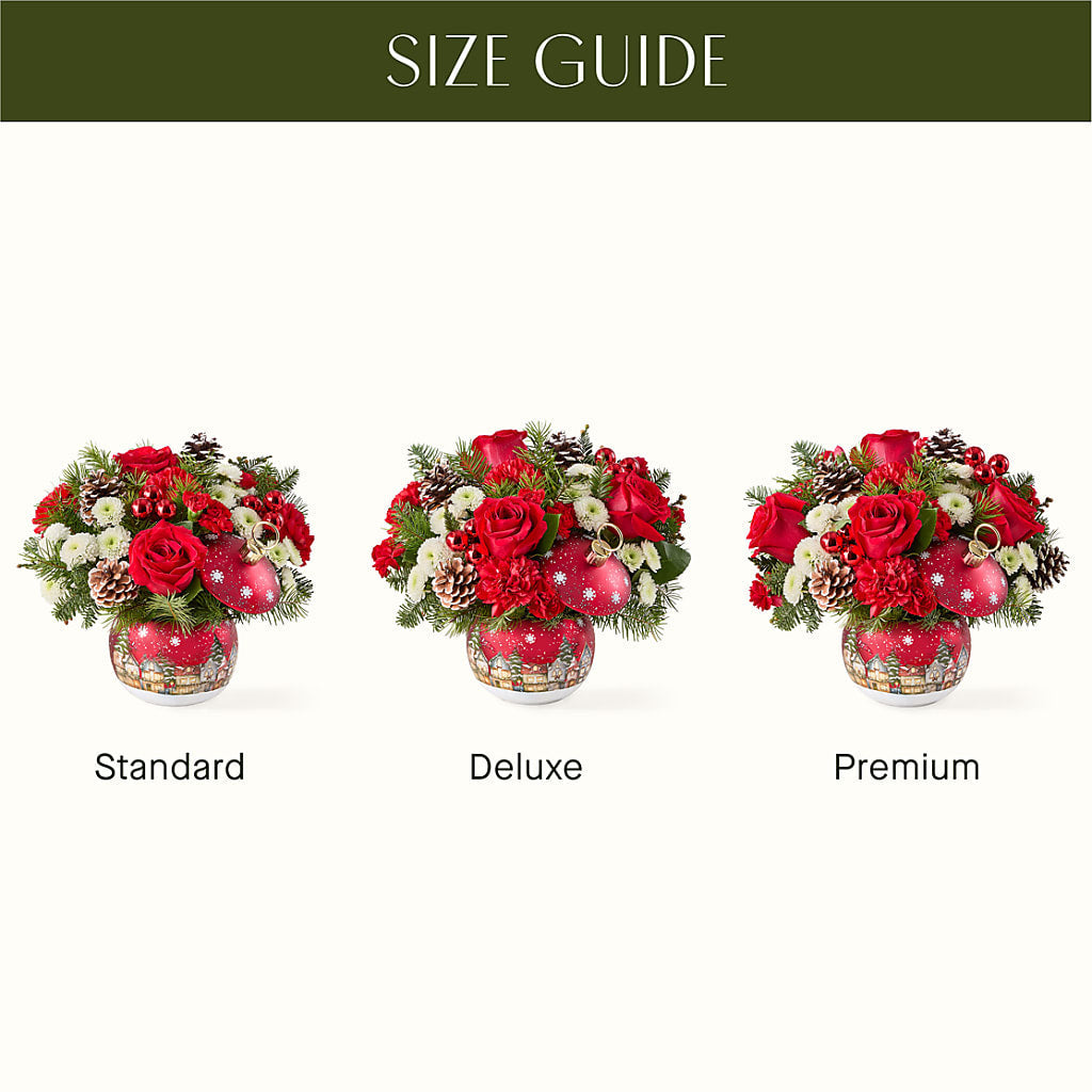 Christmas Carols Ornament – Rhea Flower Shop, Toronto ON