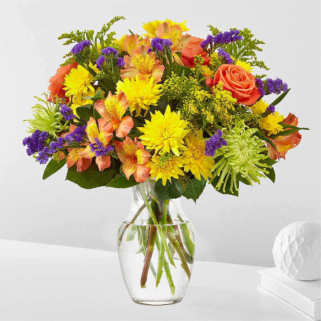 Marmalade Skies Bouquet – Rhea Flower Shop, Toronto ON