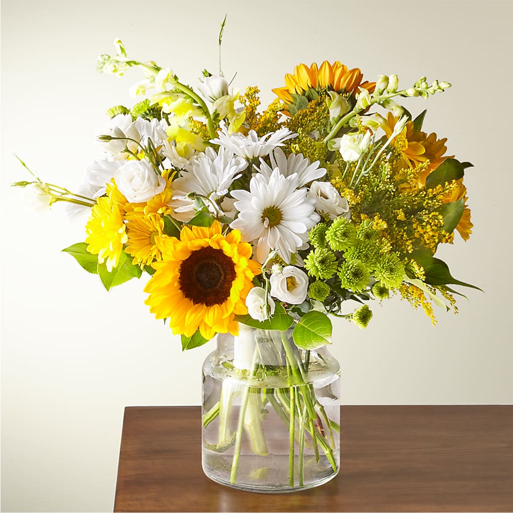 Hello Sunshine Bouquet – Rhea Flower Shop, Toronto ON