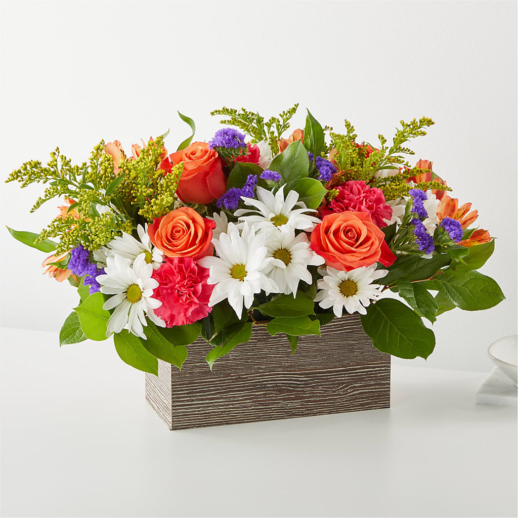 Oopsie Daisy Box Bouquet – Rhea Flower Shop, Toronto ON