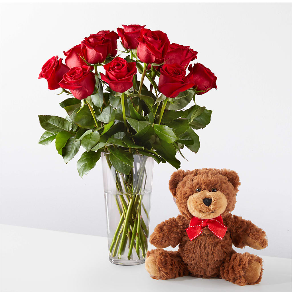 Romantic Long Stem Red Rose Bouquet Bundles – Rhea Flower Shop, Toronto ON