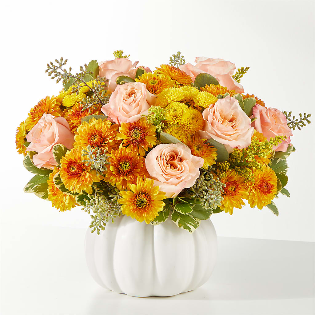 Peachy Pumpkin – Rhea Flower Shop, Toronto ON