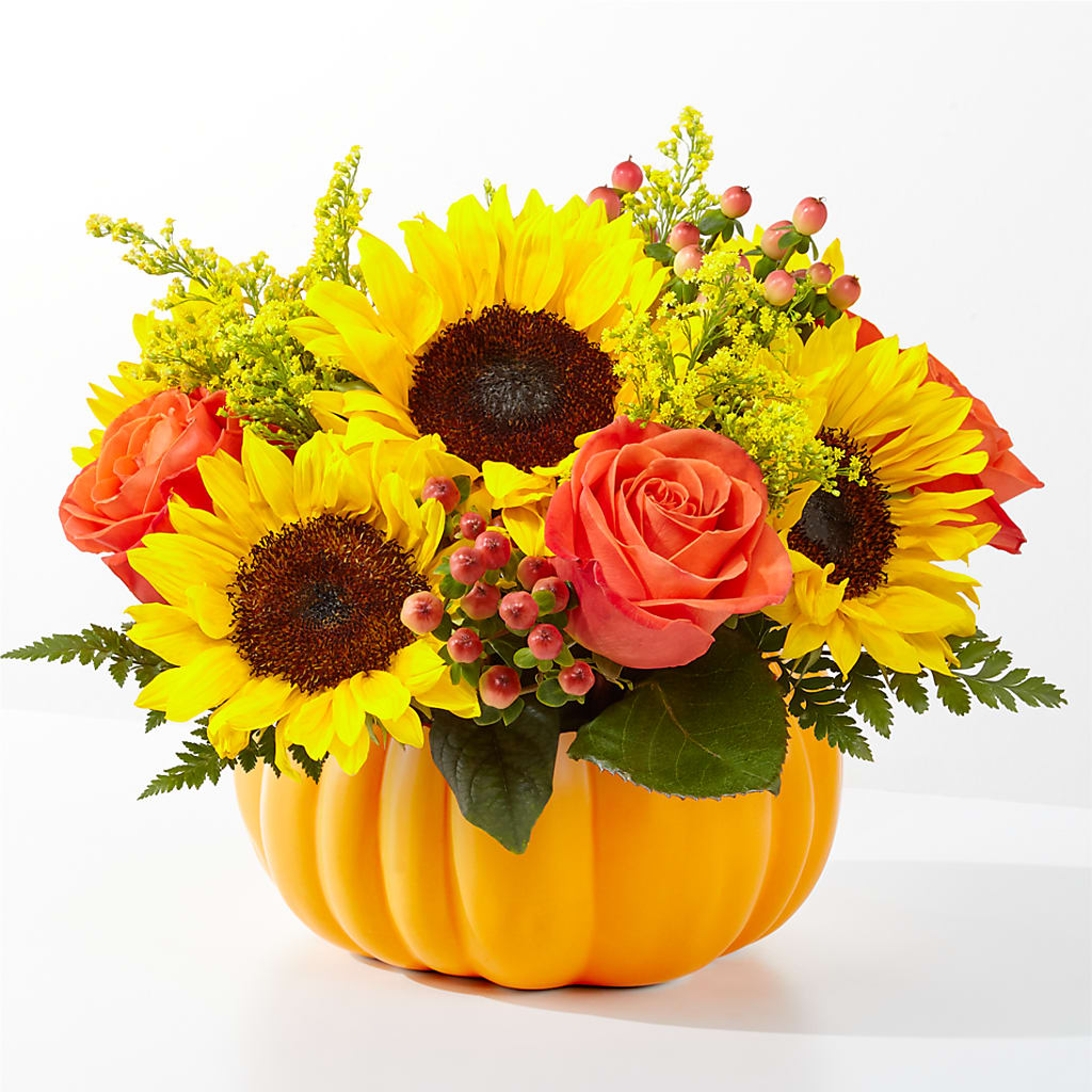 Pick of the Patch Pumpkin Bouquet – Rhea Flower Shop, Toronto ON