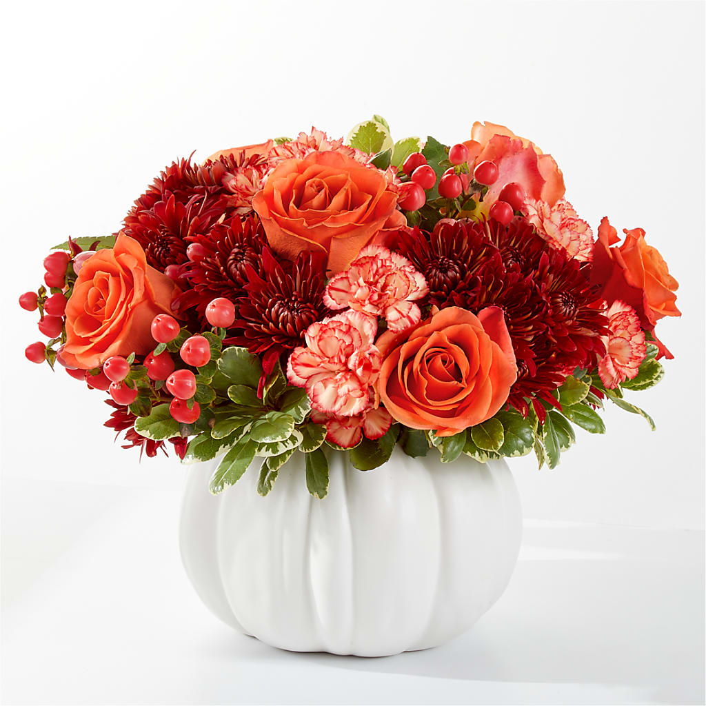 Autumn Air Pumpkin Bouquet – Rhea Flower Shop, Toronto ON