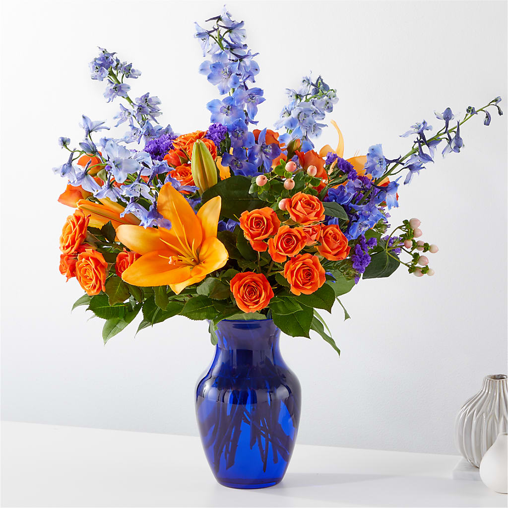 Radiant Citrus Bouquet – Rhea Flower Shop, Toronto ON