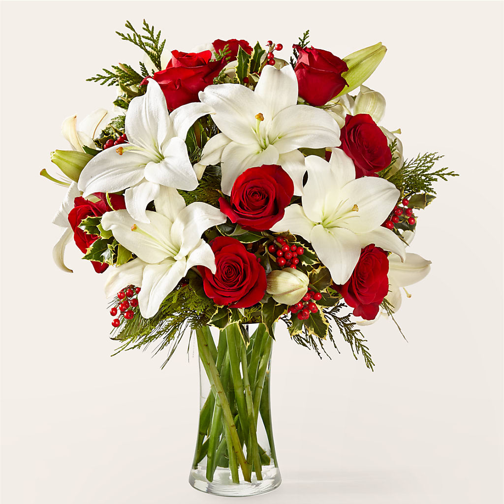 Sparkling Snowflakes Bouquet – Rhea Flower Shop, Toronto ON