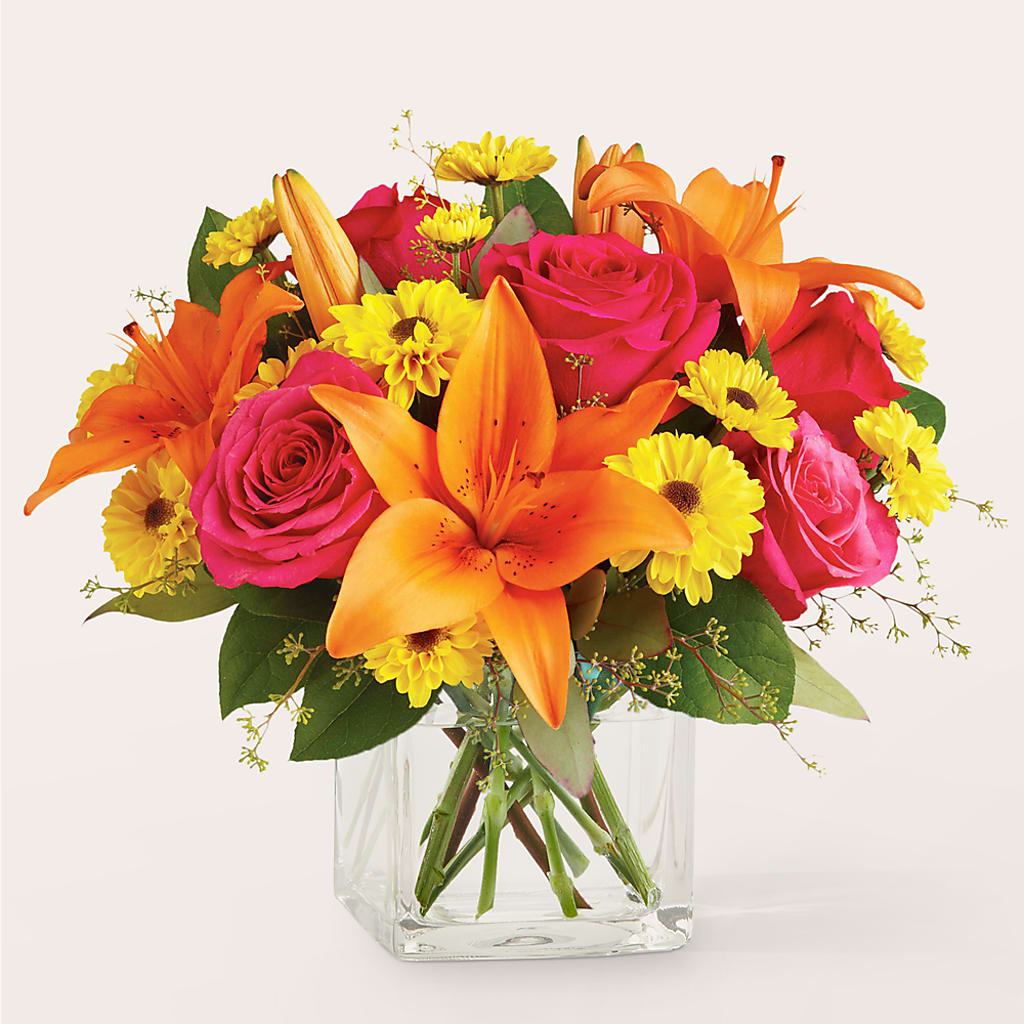 Neon Lights Bouquet – Rhea Flower Shop, Toronto ON