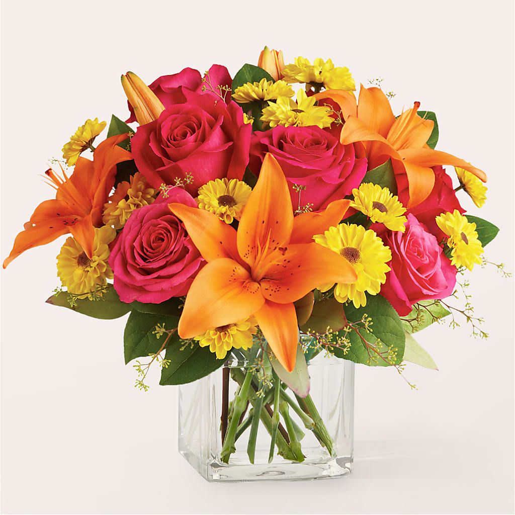 Neon Lights Bouquet – Rhea Flower Shop, Toronto ON