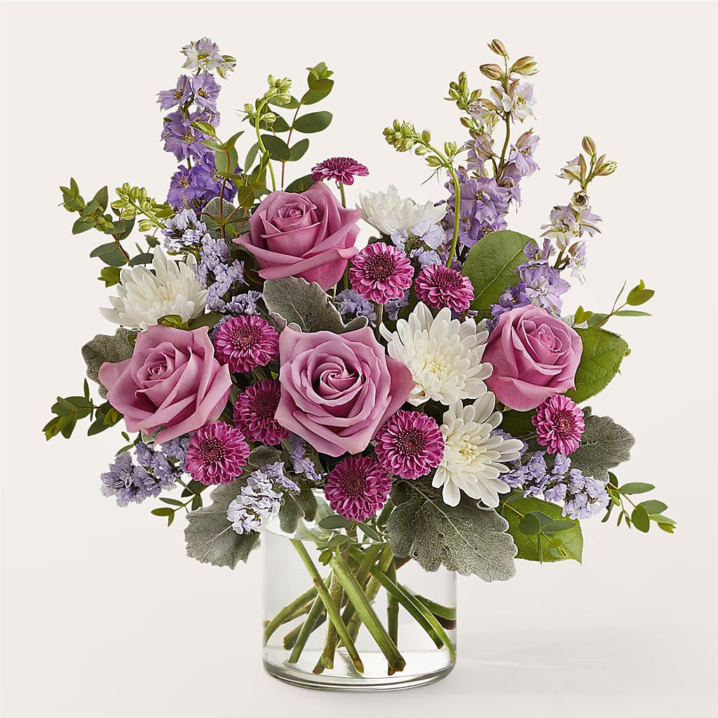 Violet Frost Bouquet – Rhea Flower Shop, Toronto ON