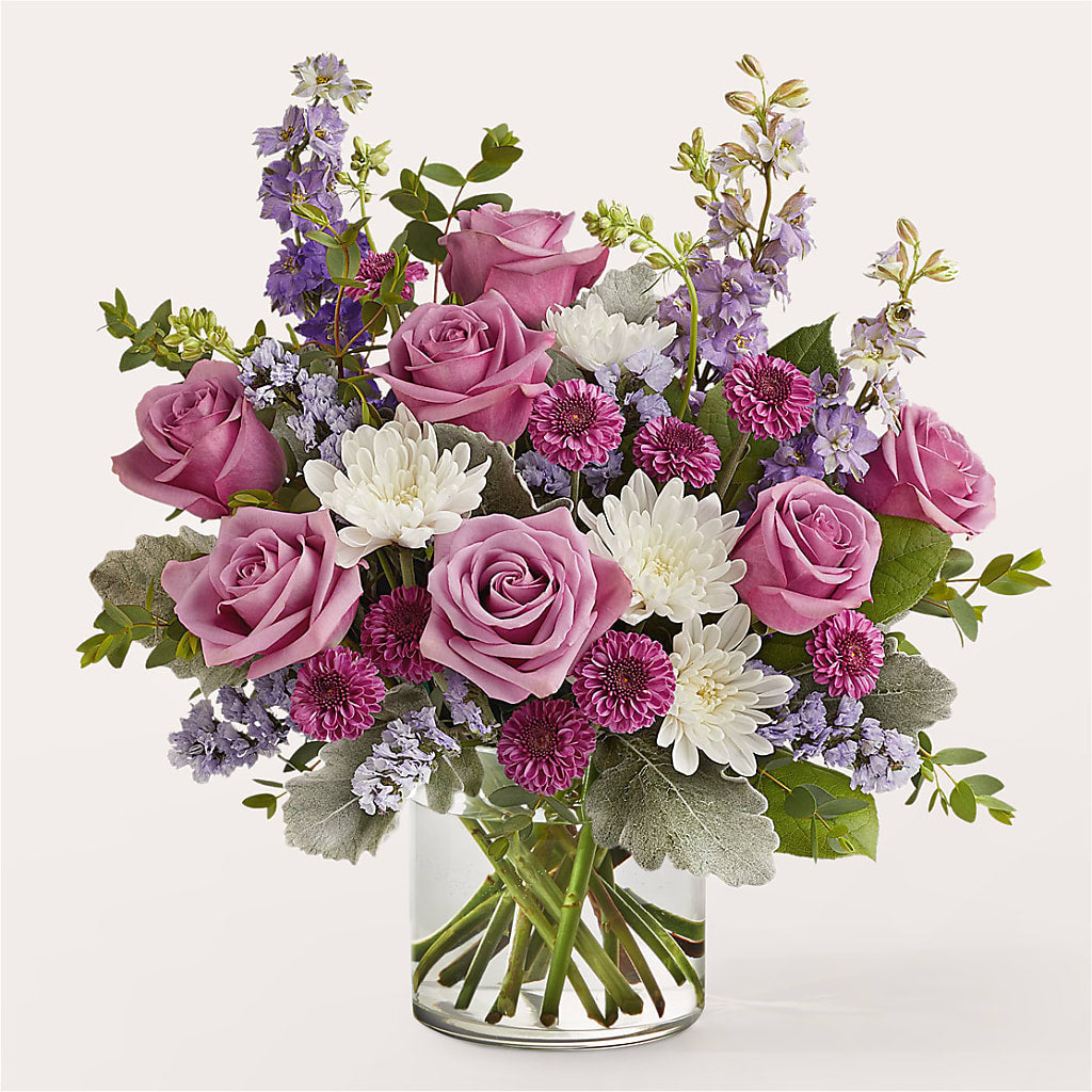 Violet Frost Bouquet – Rhea Flower Shop, Toronto ON