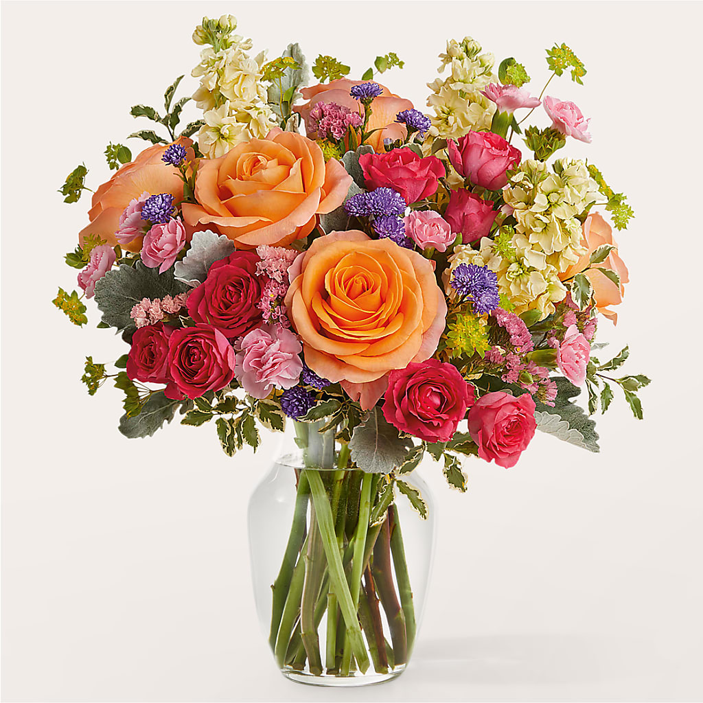 Tangerine Tango Bouquet – Rhea Flower Shop, Toronto ON