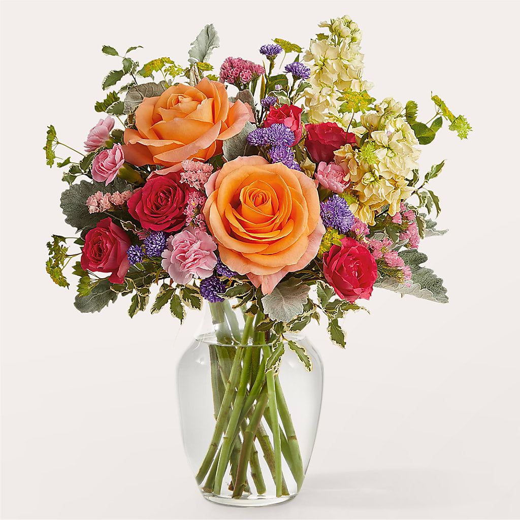 Tangerine Tango Bouquet – Rhea Flower Shop, Toronto ON