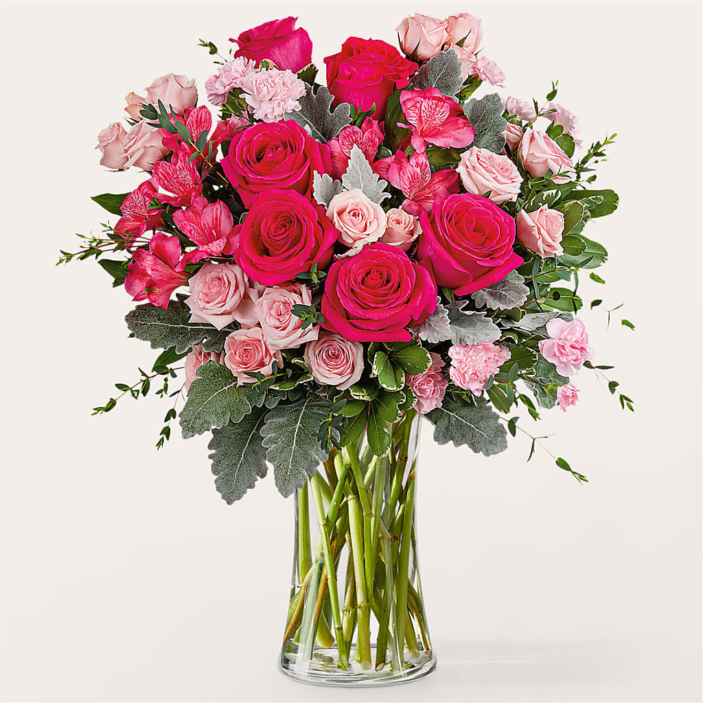 Tickled Pink Bouquet – Rhea Flower Shop, Toronto ON