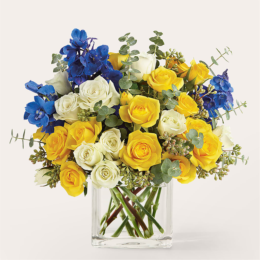 Sparkling Citrine Bouquet – Rhea Flower Shop, Toronto ON