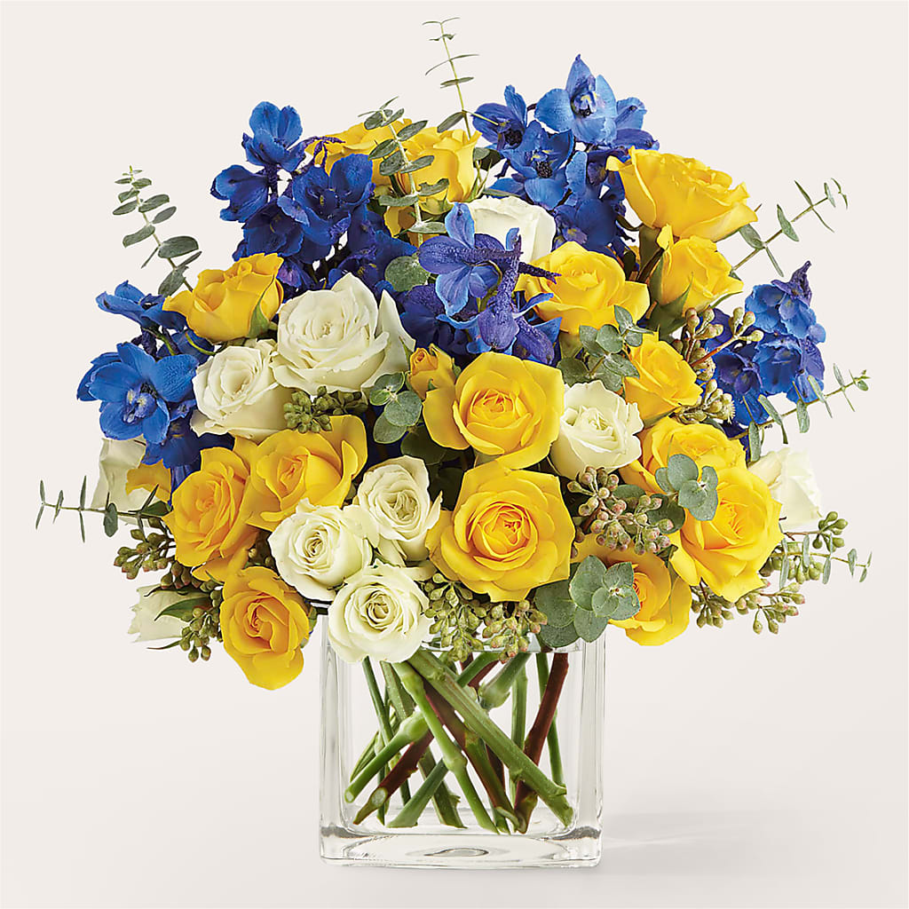 Sparkling Citrine Bouquet – Rhea Flower Shop, Toronto ON