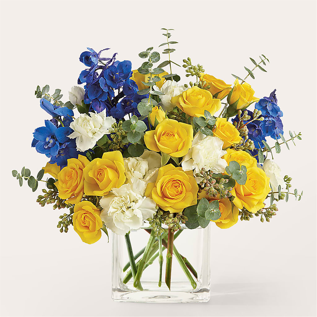 Sparkling Citrine Bouquet – Rhea Flower Shop, Toronto ON