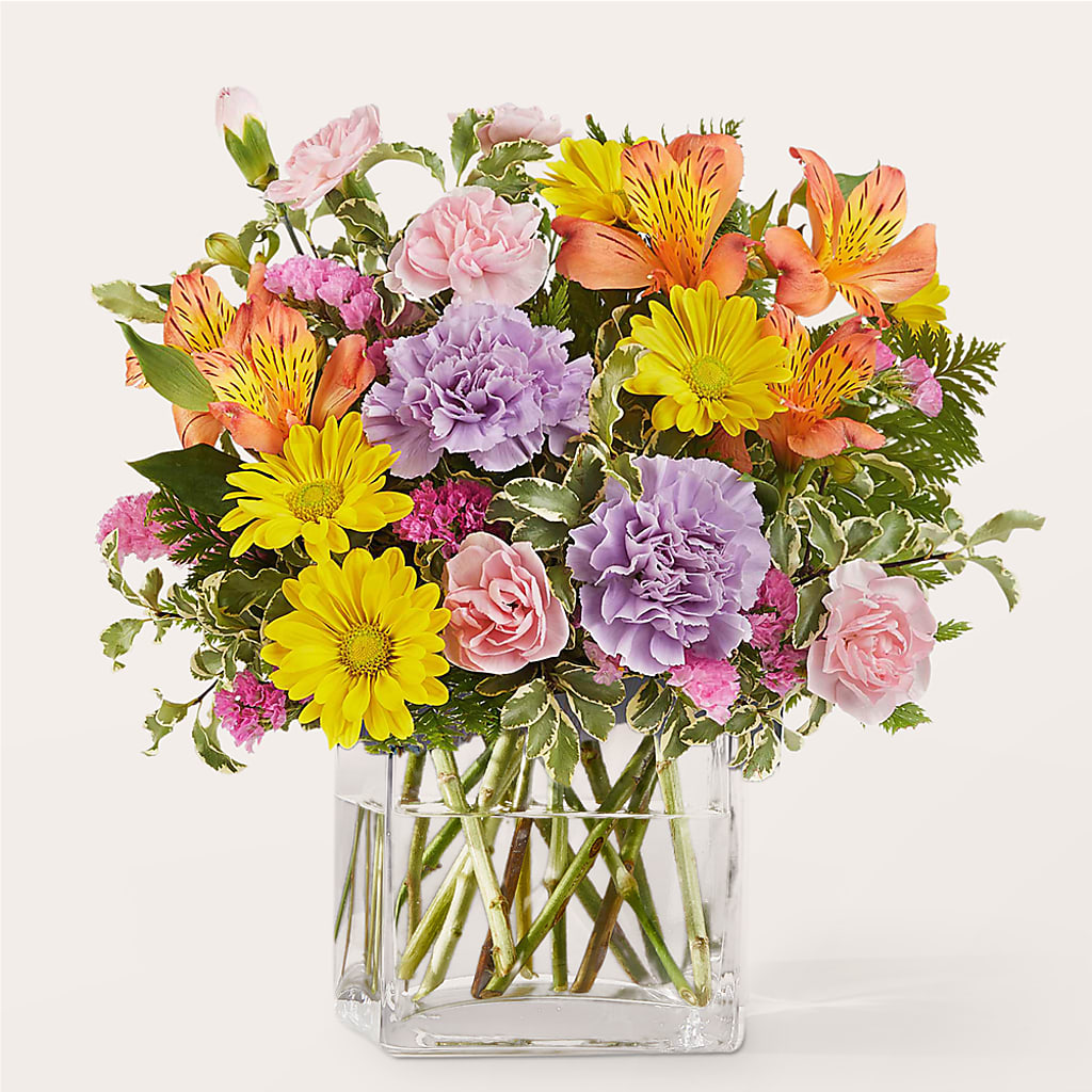 Shades of Happiness Bouquet – Rhea Flower Shop, Toronto ON