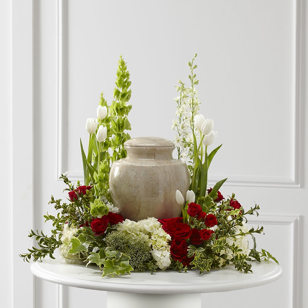 Tears of Comfort Arrangement – Rhea Flower Shop, Toronto ON