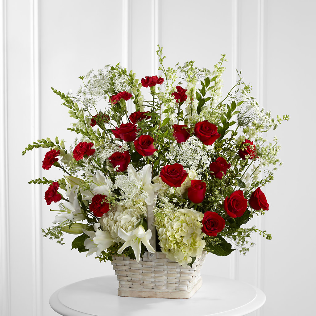In Loving Memory Arrangement – Rhea Flower Shop, Toronto ON