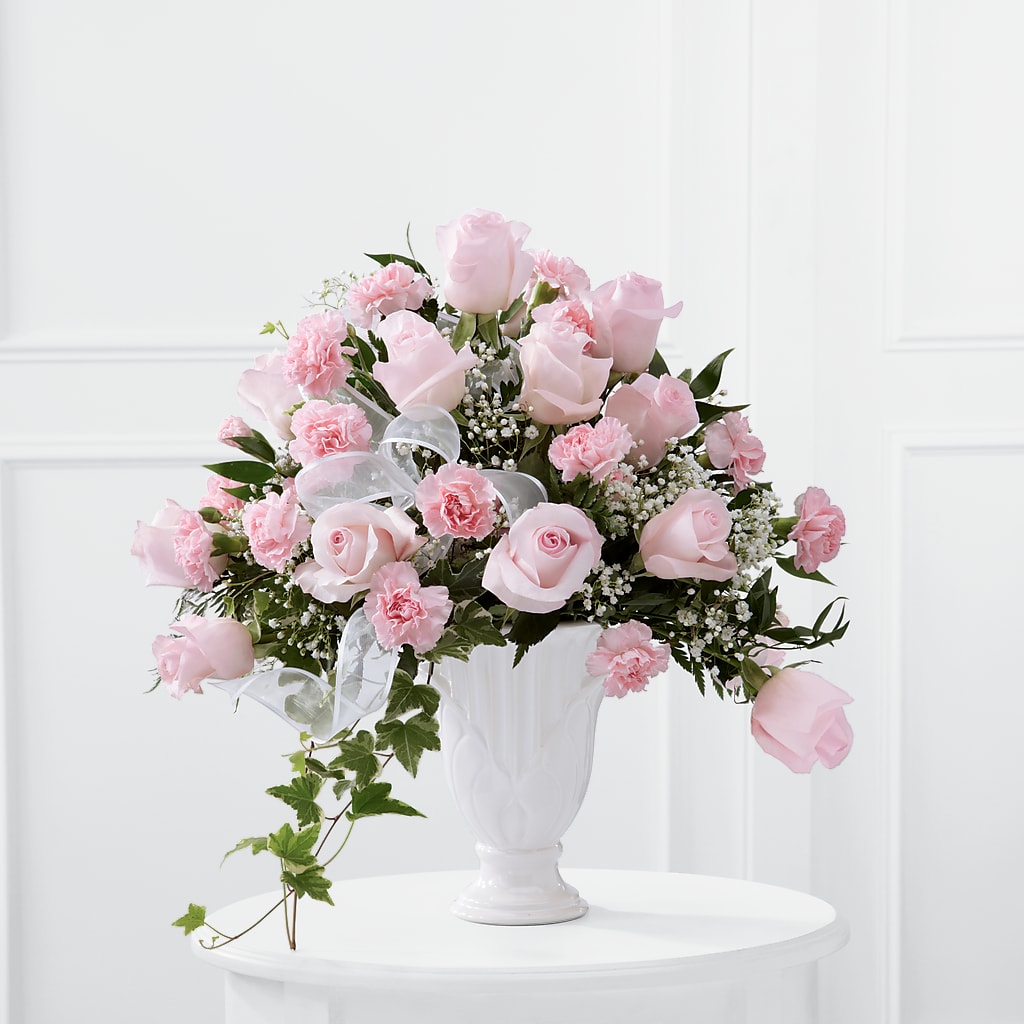 Deepest Sympathy Arrangement – Rhea Flower Shop, Toronto ON