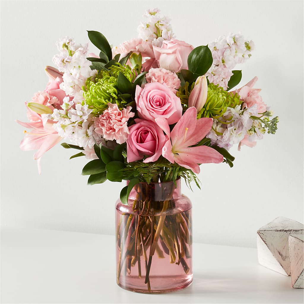 Pretty in Pink Bouquet – Rhea Flower Shop, Toronto ON