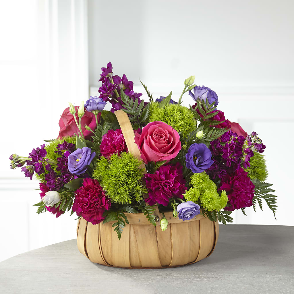 Serene Sanctuary Basket – Rhea Flower Shop, Toronto ON