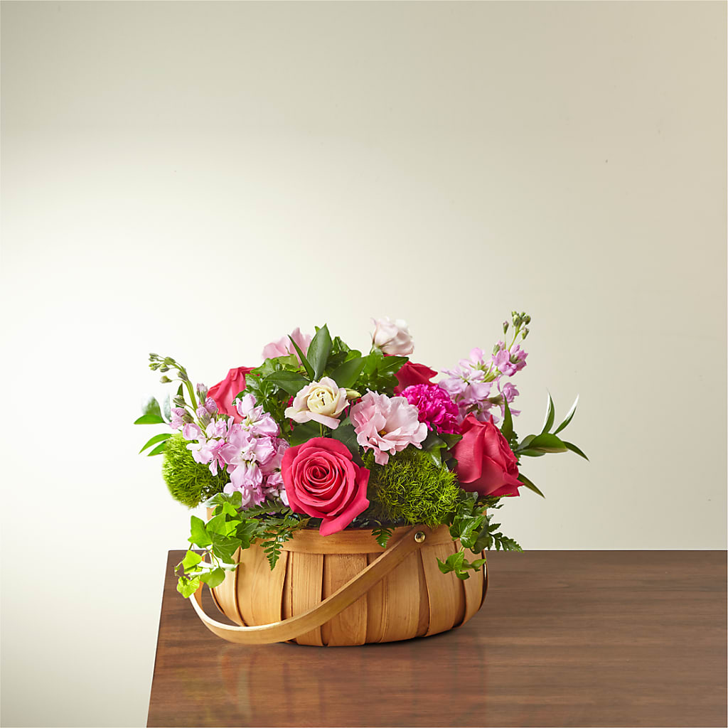 Radiance in Bloom Basket – Rhea Flower Shop, Toronto ON