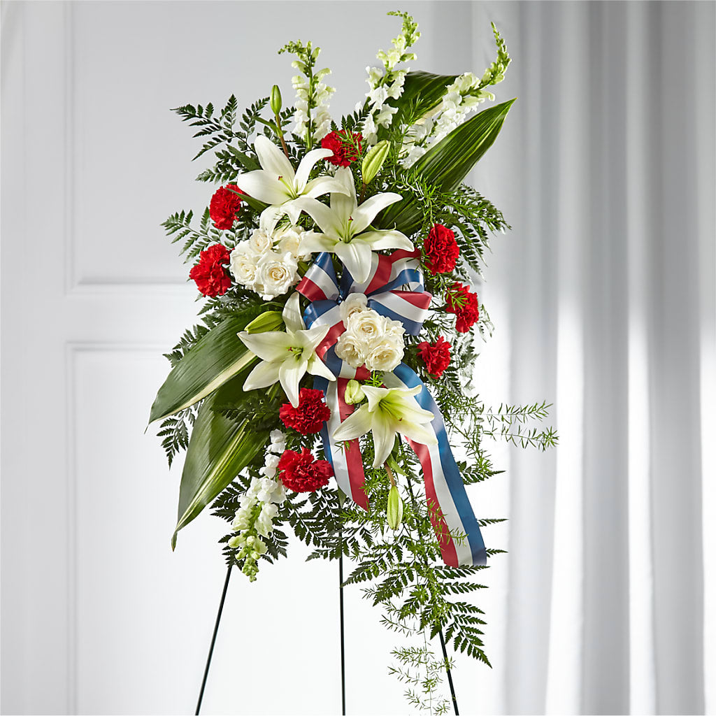 Stars of Life Standing Spray – Rhea Flower Shop, Toronto ON