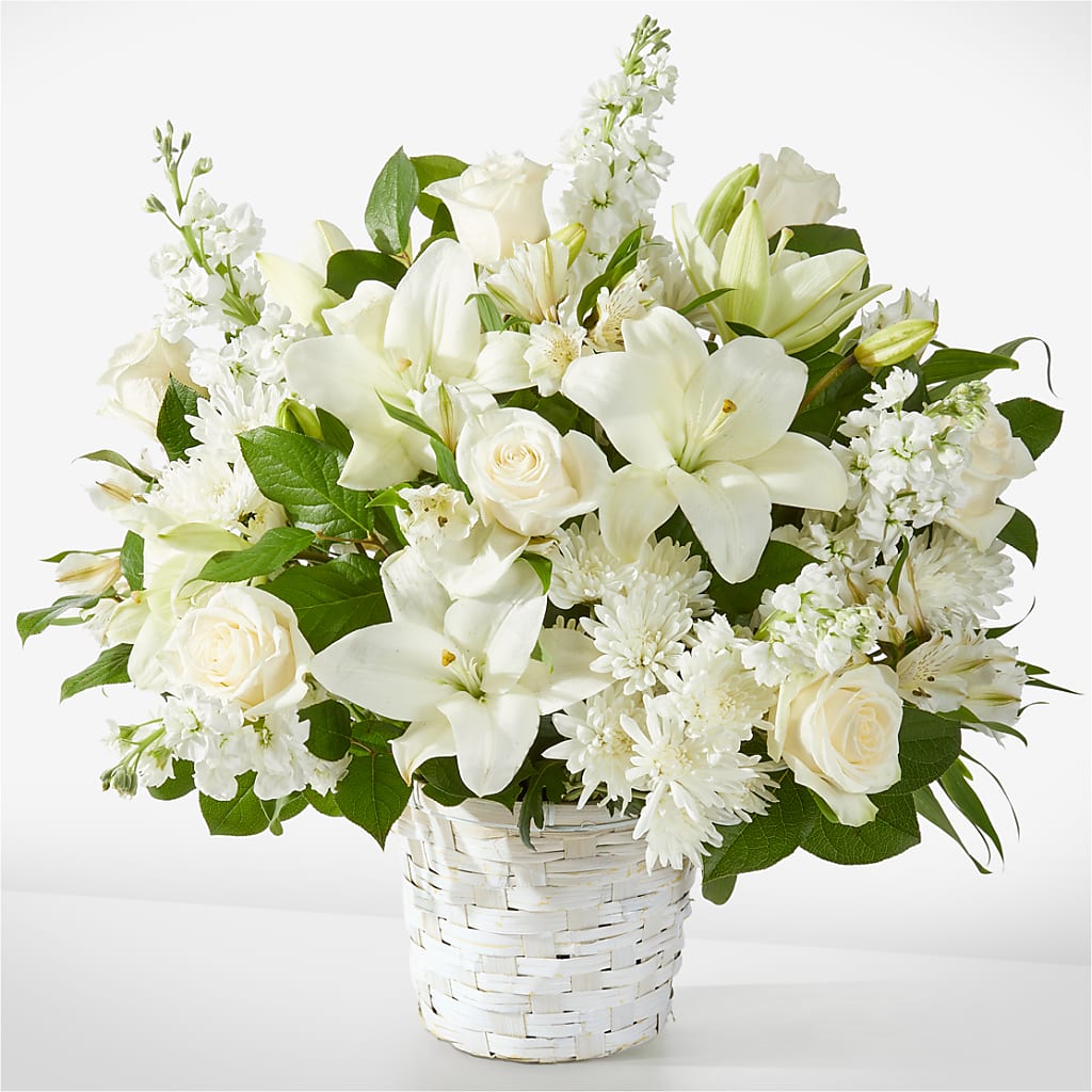 Peaceful Reflections Arrangement – Rhea Flower Shop, Toronto ON
