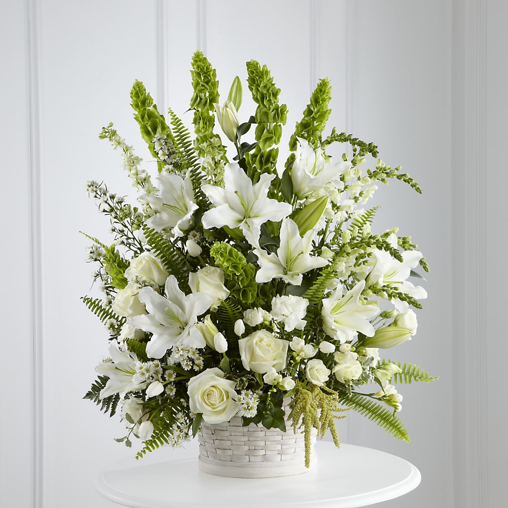In Our Thoughts Arrangement – Rhea Flower Shop, Toronto ON