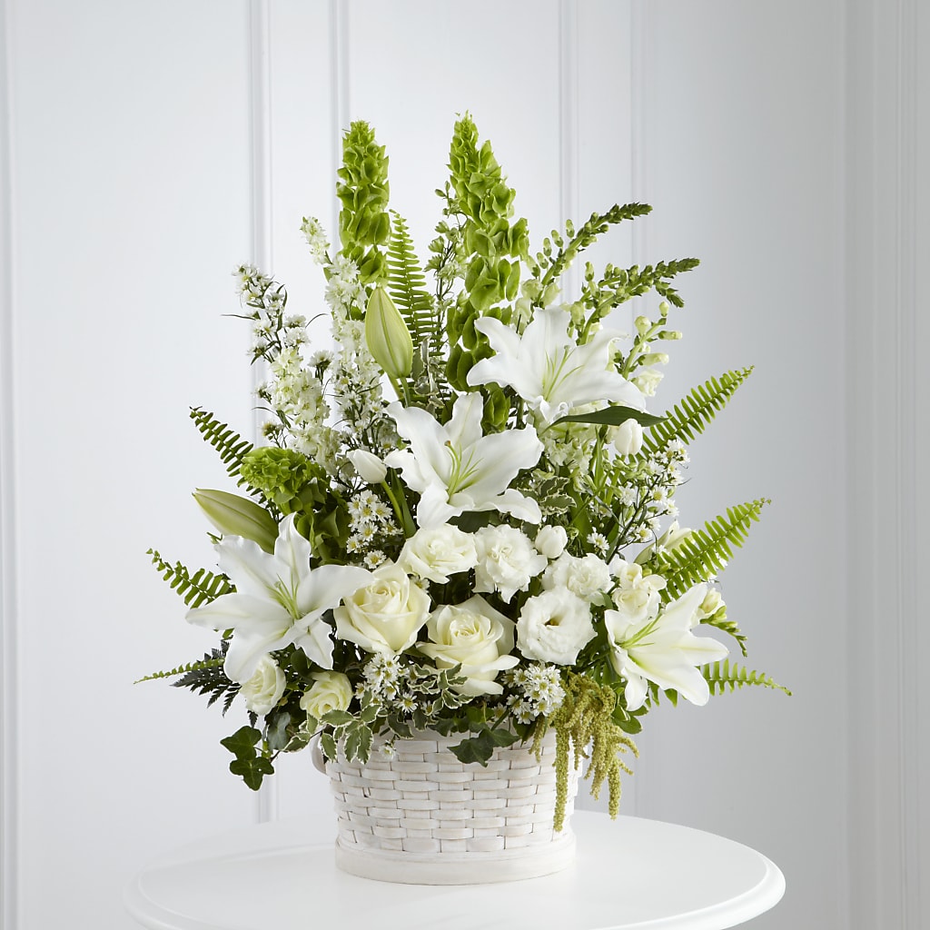 In Our Thoughts Arrangement – Rhea Flower Shop, Toronto ON