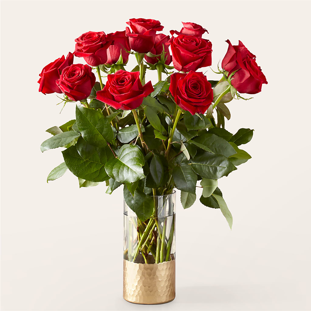 Classic Love Red Rose Bouquet – Rhea Flower Shop, Toronto ON