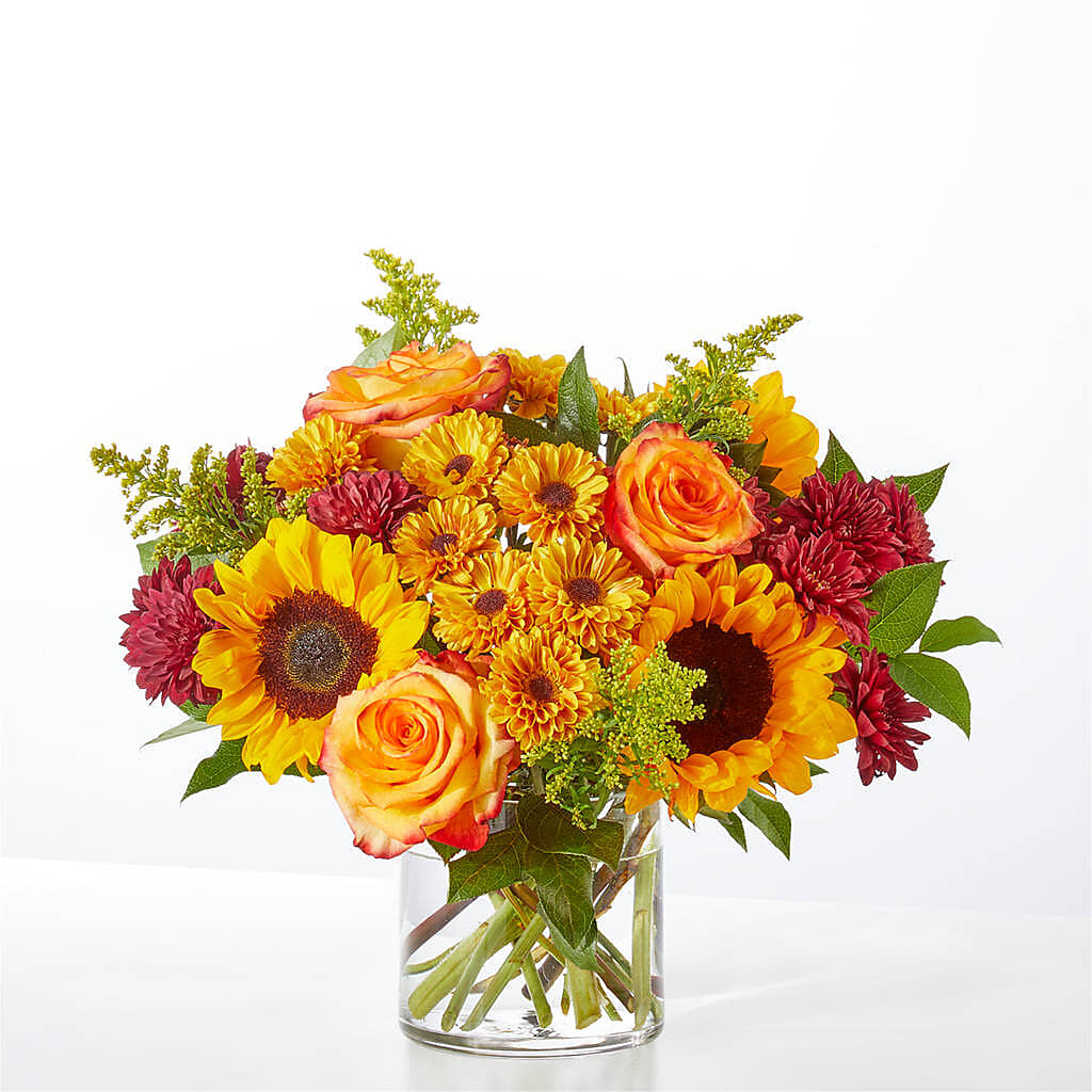 Flannel Scarf Bouquet – Rhea Flower Shop, Toronto ON