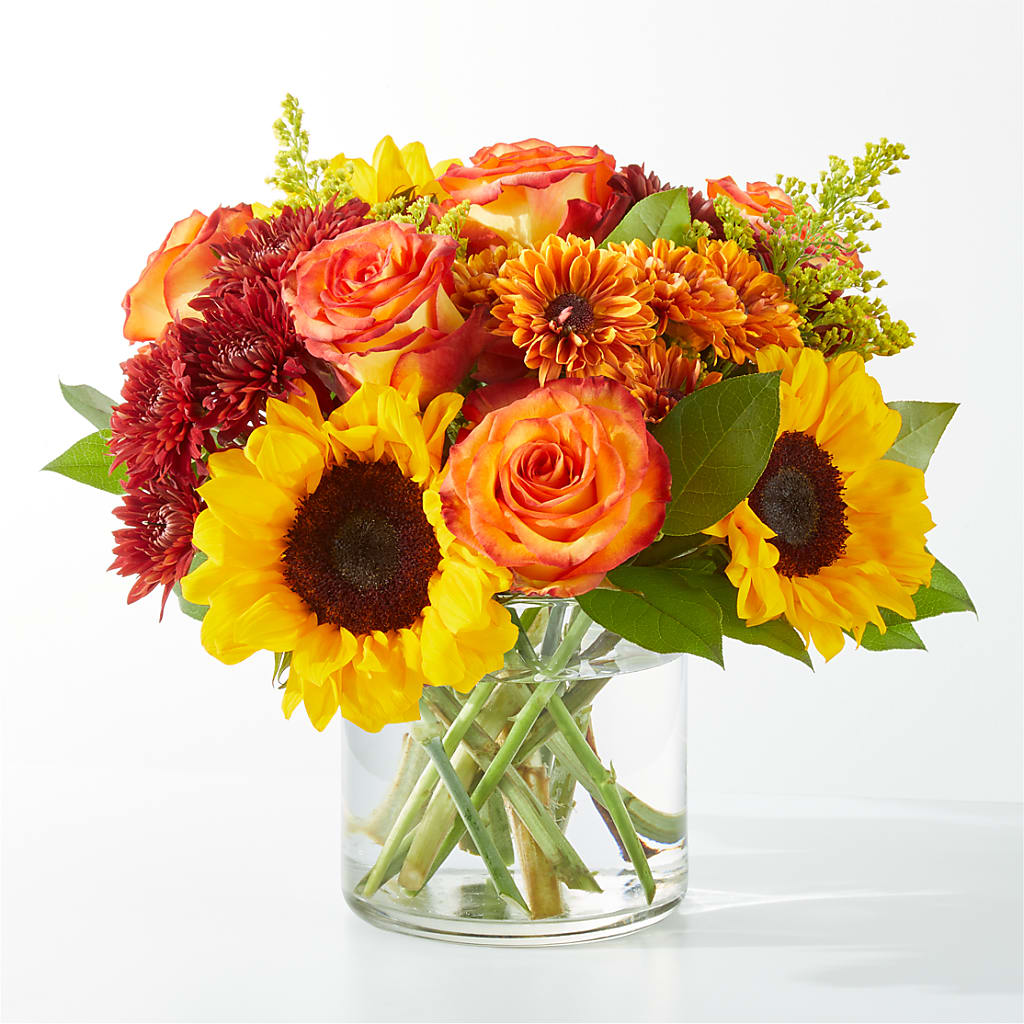 Flannel Scarf Bouquet – Rhea Flower Shop, Toronto ON