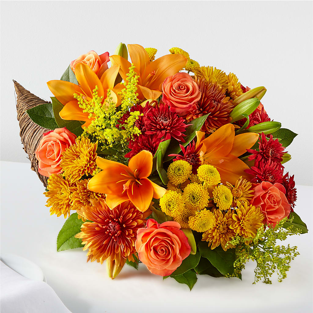 Feast of Color Cornucopia – Rhea Flower Shop, Toronto ON