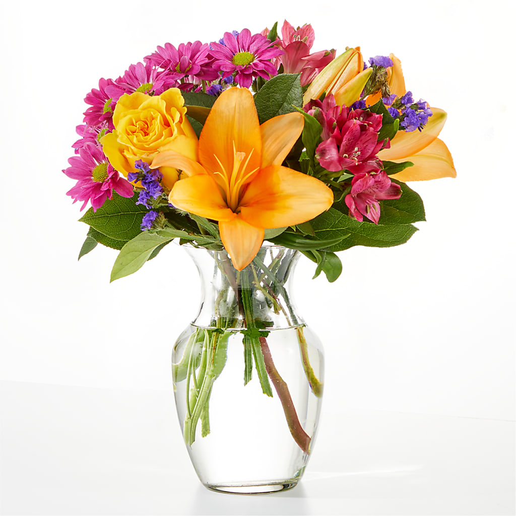 Colorful Visions Bouquet – Rhea Flower Shop, Toronto ON