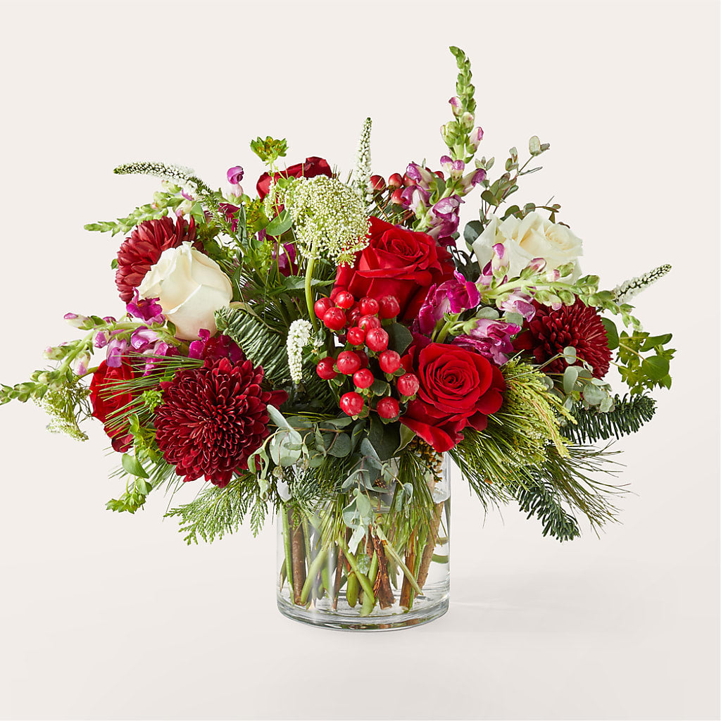 Cranberry Fizz Bouquet – Rhea Flower Shop, Toronto ON