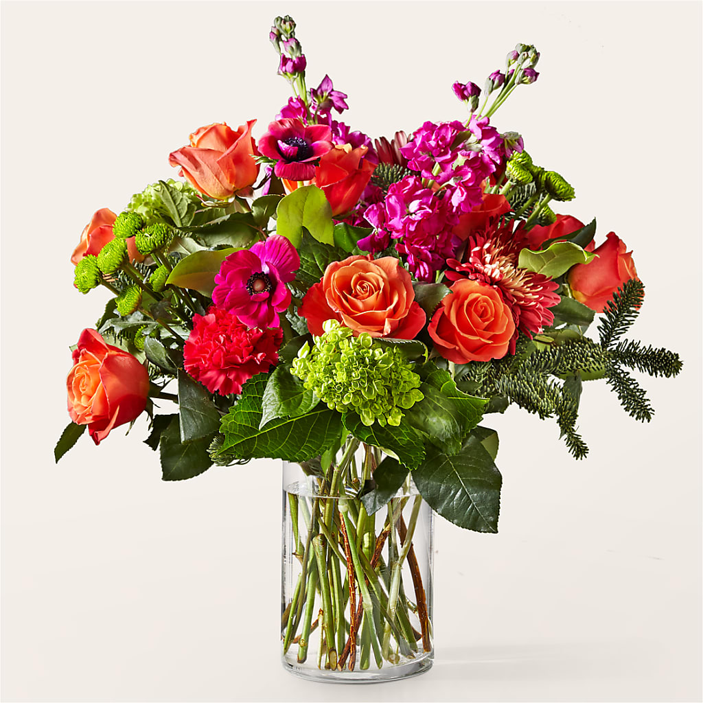 All the Tinsel Bouquet – Rhea Flower Shop, Toronto ON