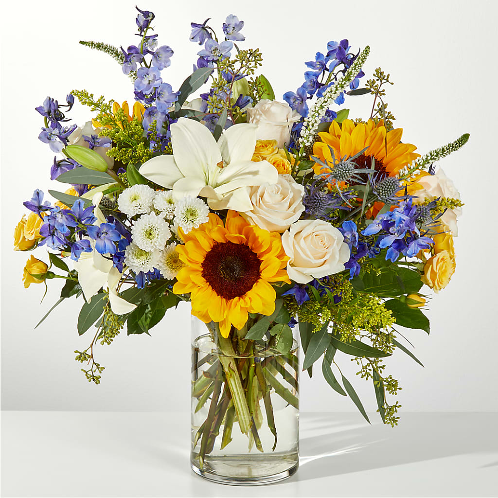 Wonderfully Sunny Bouquet – Rhea Flower Shop, Toronto ON
