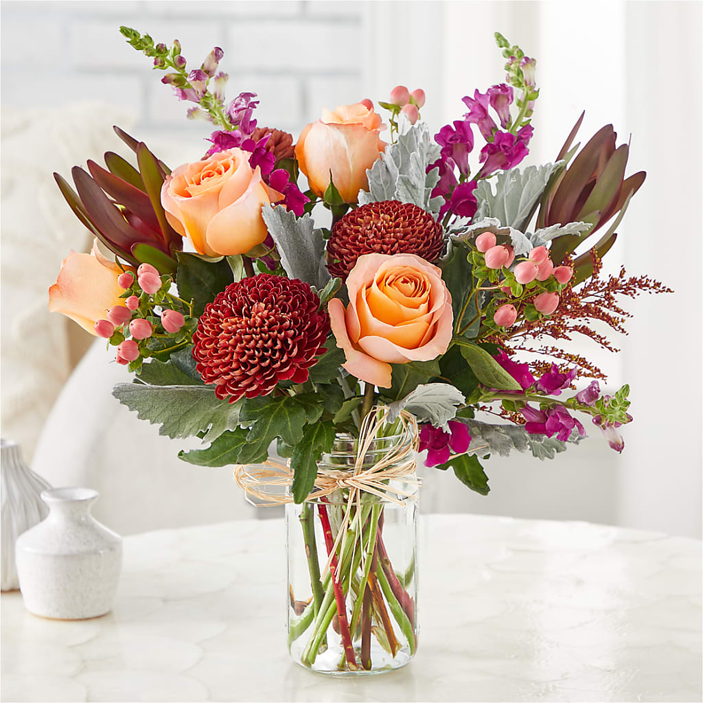 Moody Hues Bouquet – Rhea Flower Shop, Toronto ON