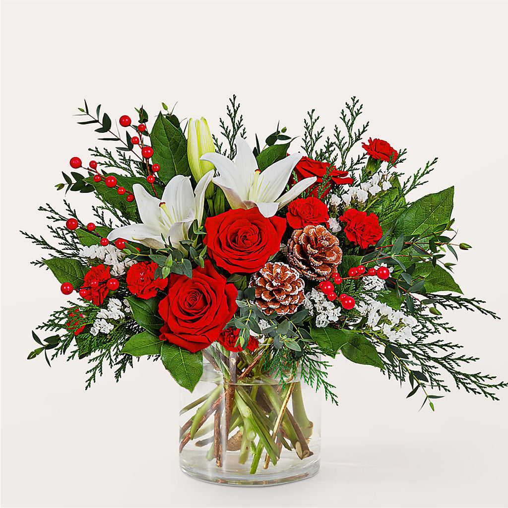Best in Snow Bouquet – Rhea Flower Shop, Toronto ON