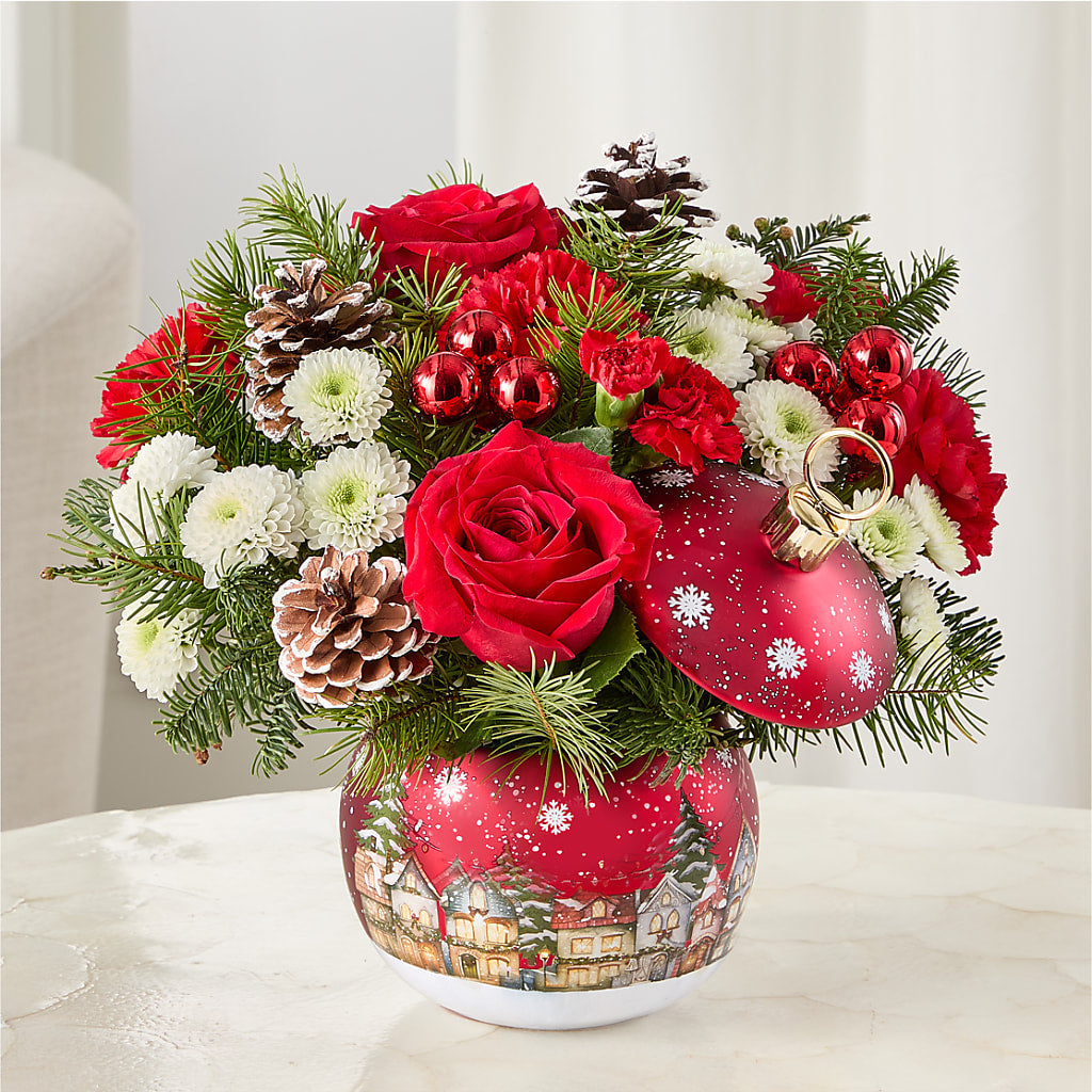 Christmas Carols Ornament –  Rhea Flower Shop, Toronto ON