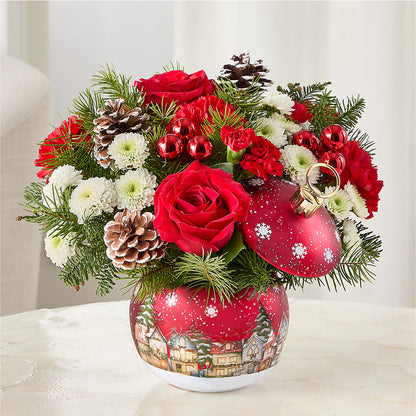 Christmas Carols Ornament –  Rhea Flower Shop, Toronto ON