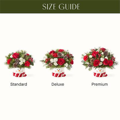Jolly Snowman Bouquet –  Rhea Flower Shop, Toronto ON