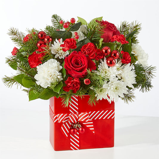 Presents Under the Tree Bouquet –  Rhea Flower Shop, Toronto ON