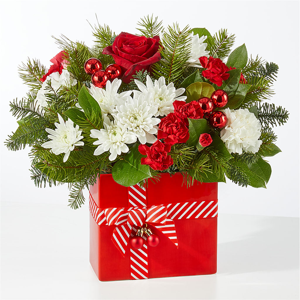 Presents Under the Tree Bouquet –  Rhea Flower Shop, Toronto ON