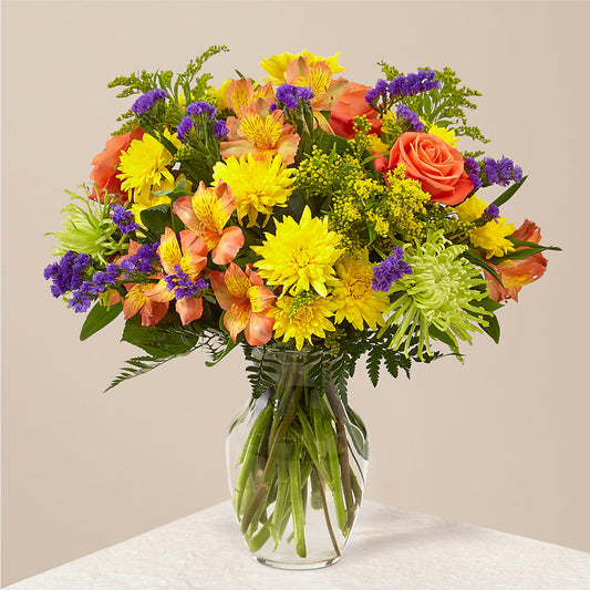 Marmalade Skies Bouquet –  Rhea Flower Shop, Toronto ON