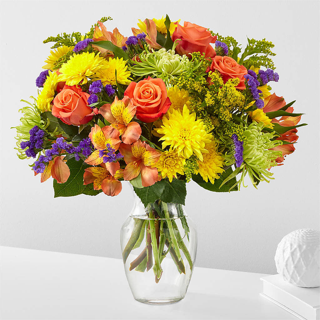 Marmalade Skies Bouquet –  Rhea Flower Shop, Toronto ON