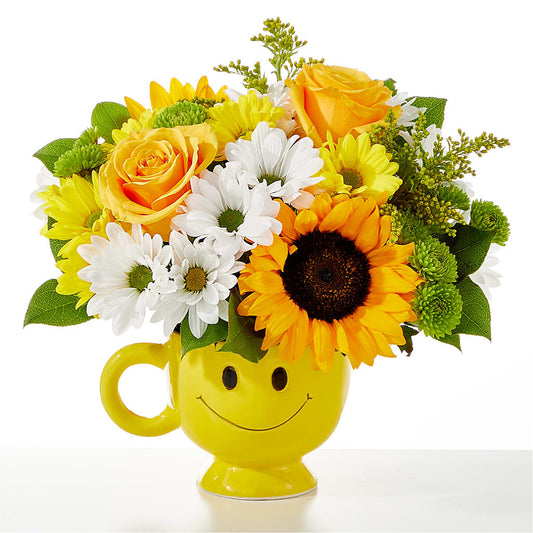 Be Happy Bouquet –  Rhea Flower Shop, Toronto ON